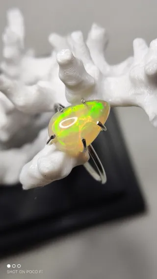 Anillo Plata 925 con Ópalo.