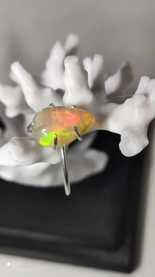 Anillo Plata 925 con Ópalo.