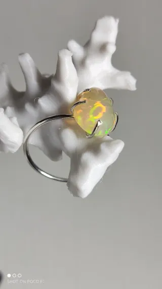 Anillo Plata 925 con Ópalo.