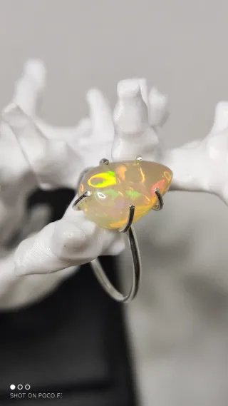 Anillo Plata 925 con Ópalo.