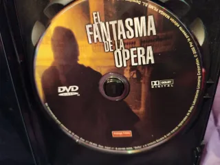 El Fantasma de la Opera DVD Terror,gore