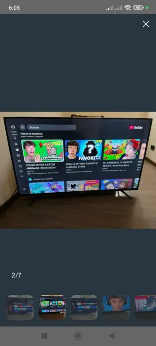 TV TCL Smart 55 Negra