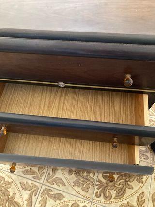 Mesita de noche madera