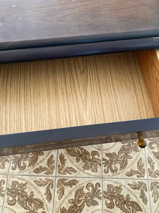 Mesita de noche madera