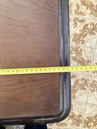 Mesita de noche madera