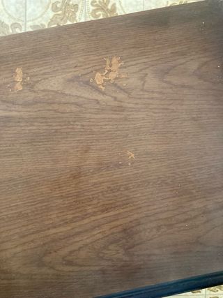 Mesita de noche madera