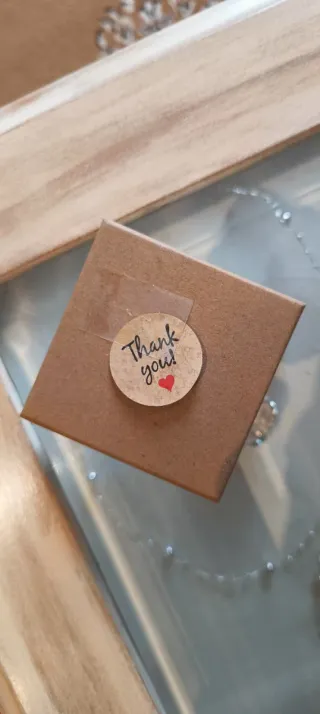 Parure collana e orecchini viola