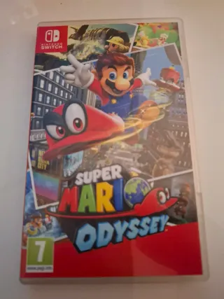 Caja Super Mario Odyssey Nintendo Switch