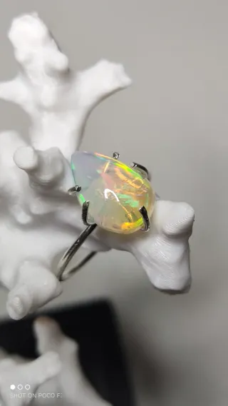 Anillo Plata 925 con Ópalo.