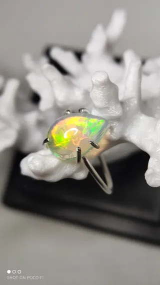 Anillo Plata 925 con Ópalo.