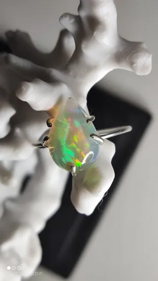 Anillo Plata 925 con Ópalo.