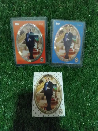 Vicente del Bosque Real Madrid Topps lote de carta