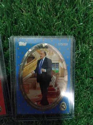 Vicente del Bosque Real Madrid Topps lote de carta