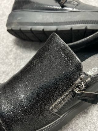 Geox Mocasines Mujer Negros Cómodos