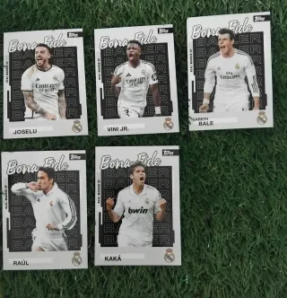 Real Madrid Team Set Topps 2025-26 lote de cartas