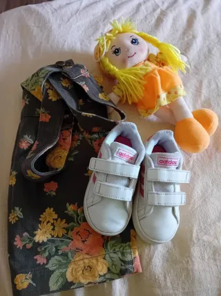 Set Adidas n21 + Scamiciato Chicco + Bambola