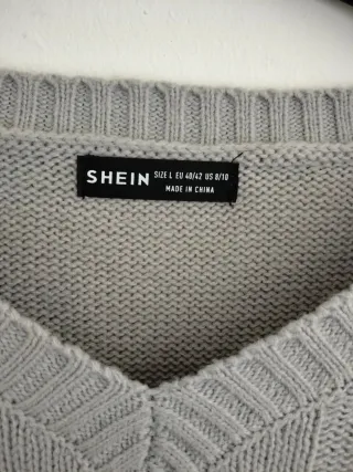 Maglione SHEIN grigio taglia L (veste M)