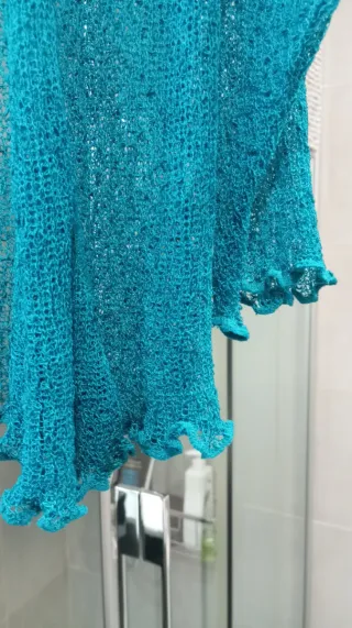 Chaqueta Fanelli Turquesa Talla Única