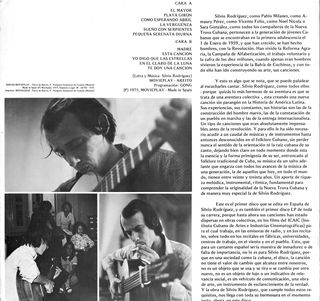 Silvio Rodríguez-Te Doy Una Canción CENSURADO