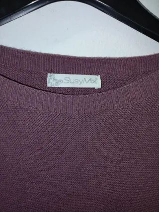 Maglioncino lilla manica a campana taglia S/M