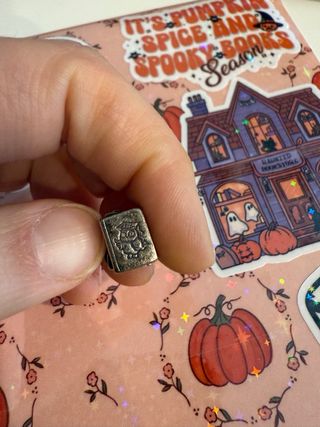 Charm Pandora Libro Argento