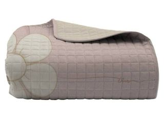 Copertina trapuntata con fiore