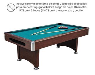 Mesa de billar y ping pong