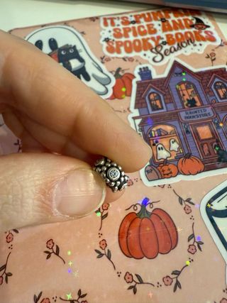 Charm Pandora Argento con Zirconi