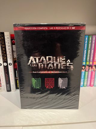 Ataque a los Titanes 3 Películas DVD