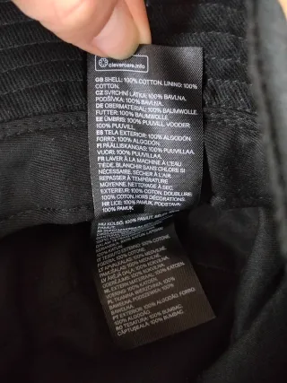 Cappellino estivo nero mai usato