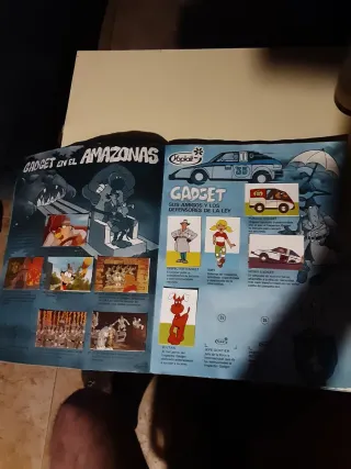 Album figurine Inspector Gadget Yoplait 1983