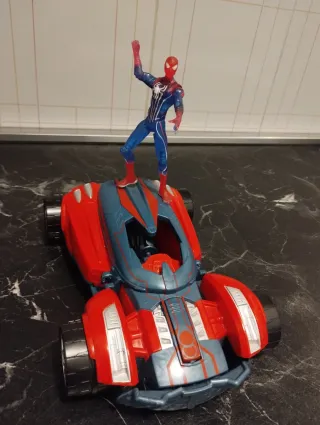 Spiderman Action Figure con Veicolo