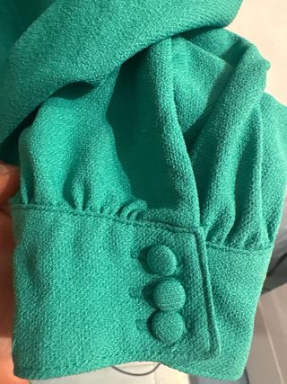 Blusa verde mujer