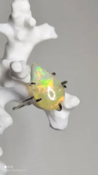 Anillo Plata 925 con Ópalo.