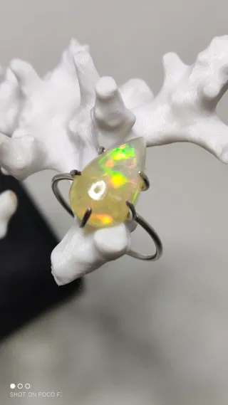 Anillo Plata 925 con Ópalo.