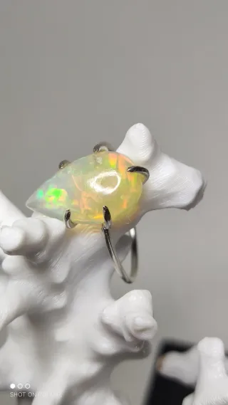 Anillo Plata 925 con Ópalo.