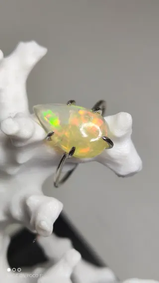 Anillo Plata 925 con Ópalo.