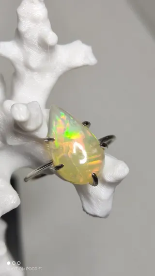 Anillo Plata 925 con Ópalo.