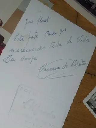 Lote Fotos Artistas Flamencos S. Melero y otros