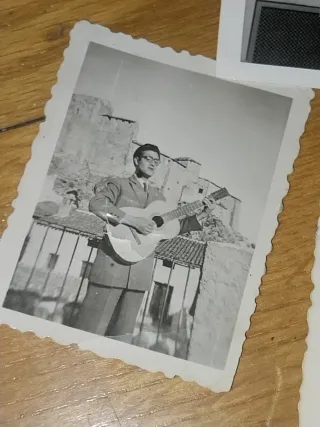 Lote Fotos Artistas Flamencos S. Melero y otros