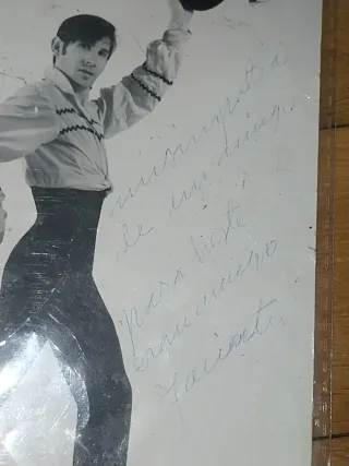 Lote Fotos Artistas Flamencos S. Melero y otros