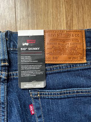 Levi's 510 Skinny Jeans Talla 29 L34