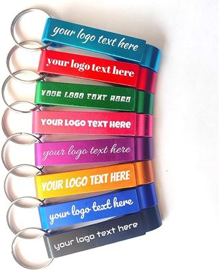 Abridor de botellas llavero colores