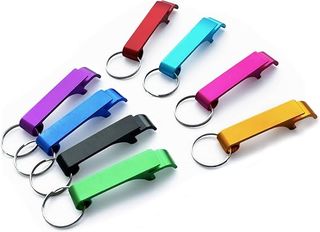 Abridor de botellas llavero colores