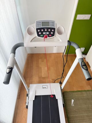 Cinta de correr blanca seminueva