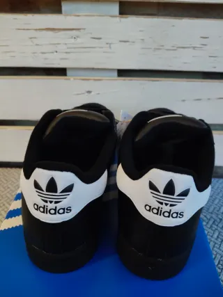 Zapatillas Adidas Superstar II Hombre Negras