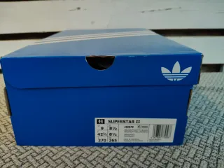 Zapatillas Adidas Superstar II Hombre Negras