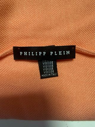 Sciarpa Philipp Plein Viscosa Arancione