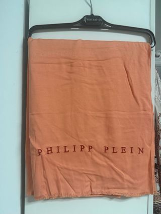 Sciarpa Philipp Plein Viscosa Arancione