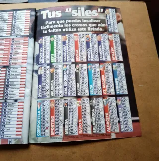 Álbum Liga Española 95-96 AS Cromos